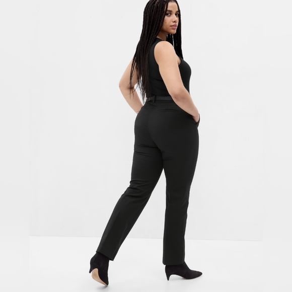 GAP Mid Rise Bi-Stretch Ankle Slim Pants - Picture 2 of 5